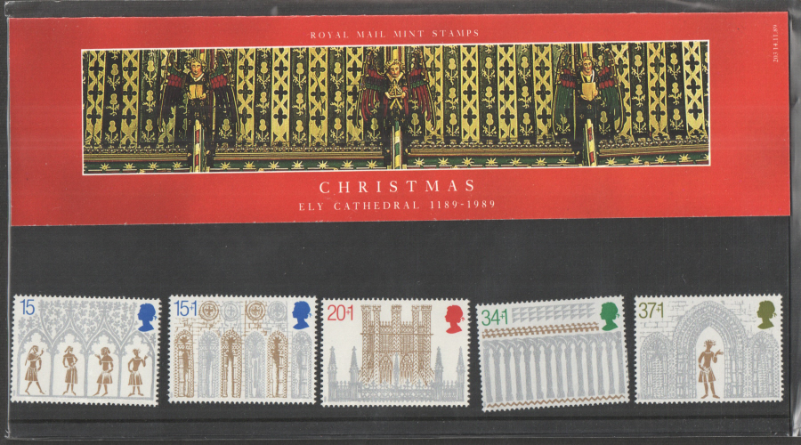 (image for) 1989 Christmas Royal Mail Presentation Pack 203 - Click Image to Close
